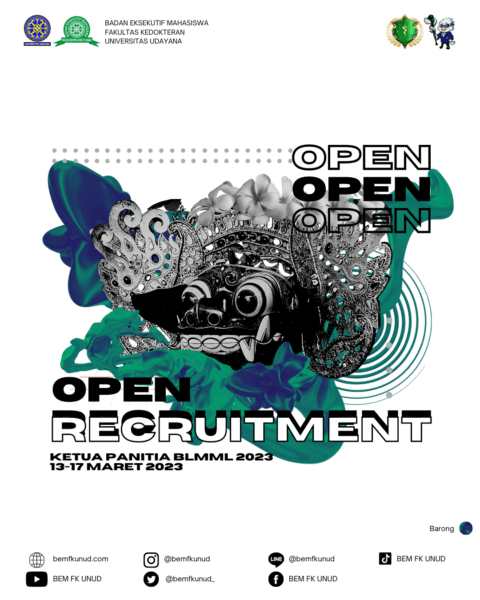 Open Recruitment Ketua Panitia BLMML 2023 BEM FK UNUD