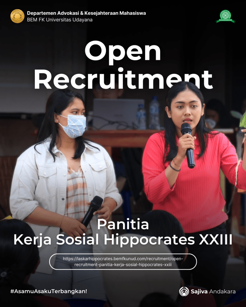 Open Recruitment Panitia KERSOSHIPP XXIII BEM FK UNUD