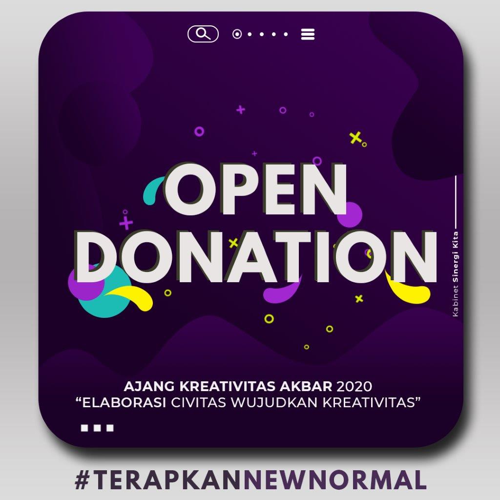 Open Donation AKA 2020 - BEM FK UNUD