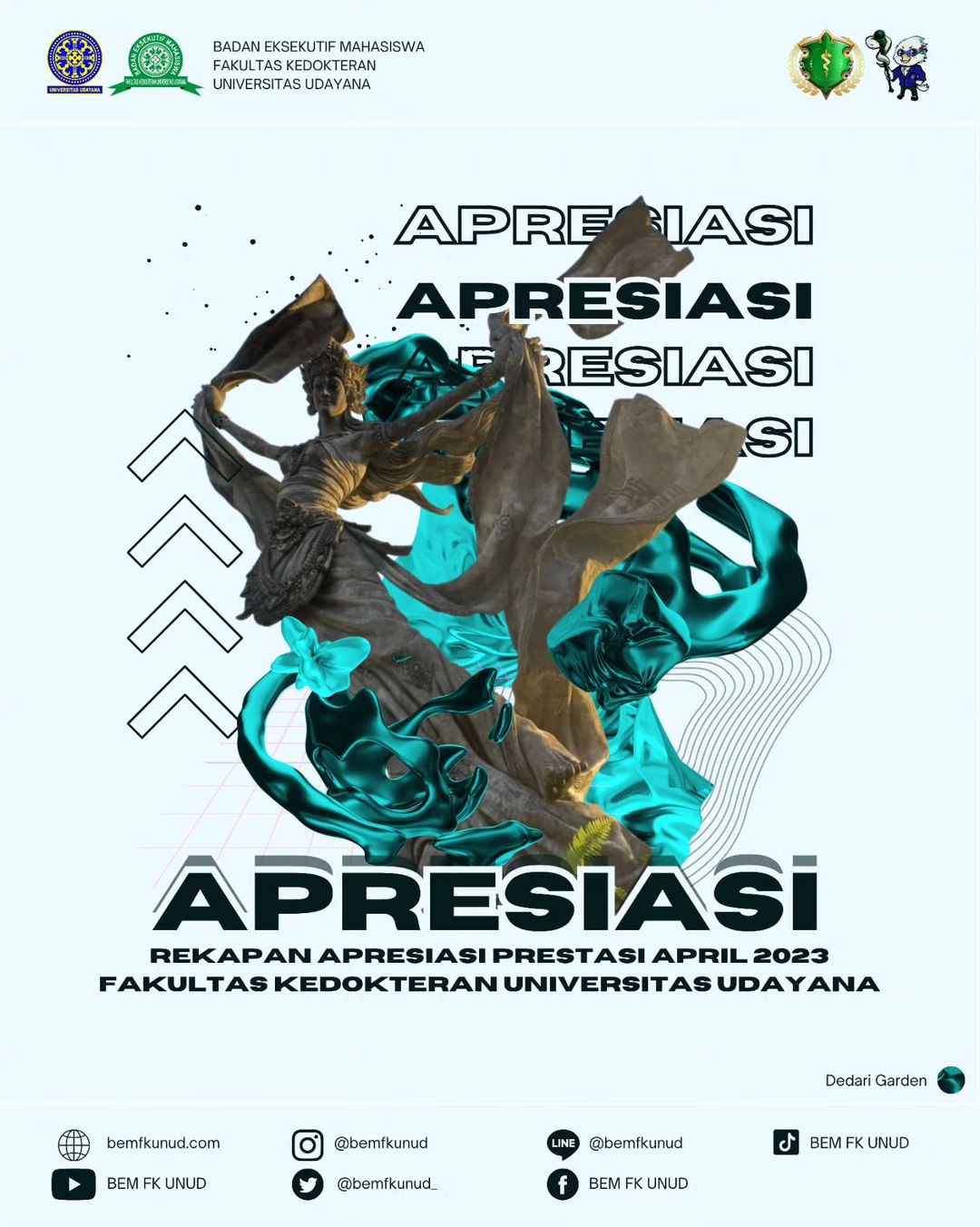 Apresiasi Pangkal Prestasi April 2023 - BEM FK UNUD