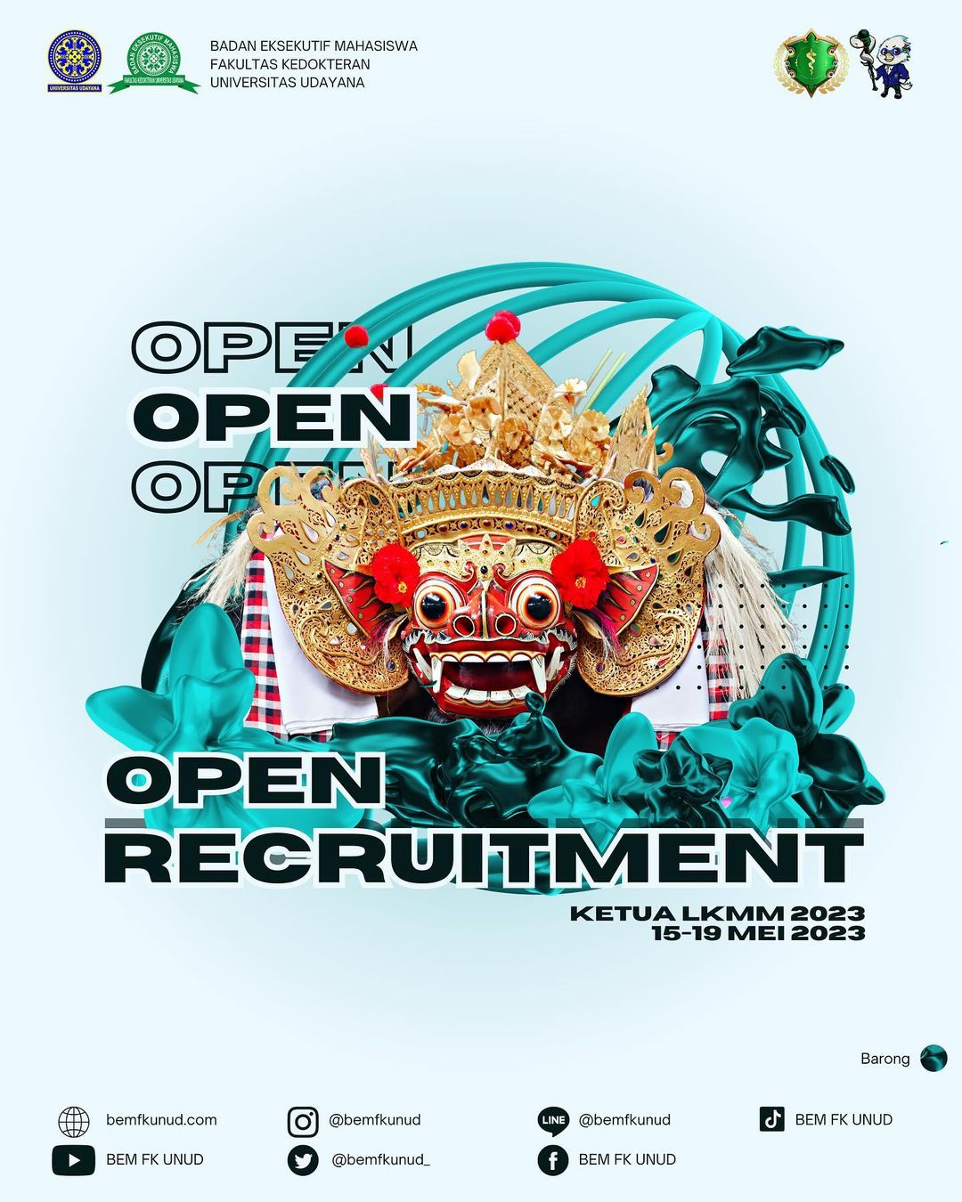 Open Recruitment Ketua Lkmm Bem Fk Unud