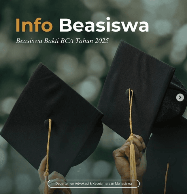 BEASISWA: Bakti BCA Tahun 2025
